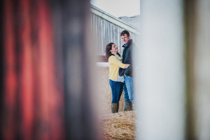 Shropshire Farm Engagement Shoot | Stuart and Dawn