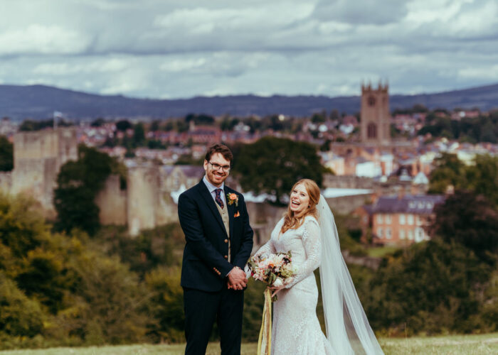 Castle wedding photography - Gina & Chris